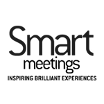 The image shows the word "Smart" written in a bold, black font against a transparent background. logo on footer section.